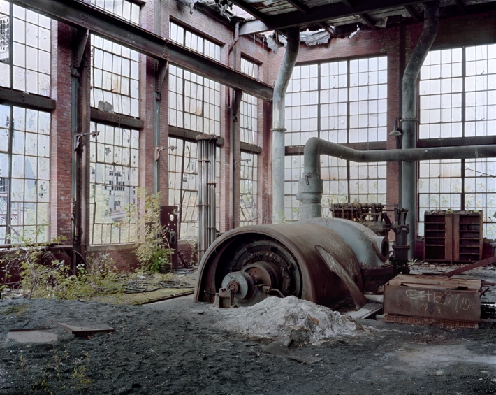Huber Coal Breaker, interior 1, Ashley PA 2011