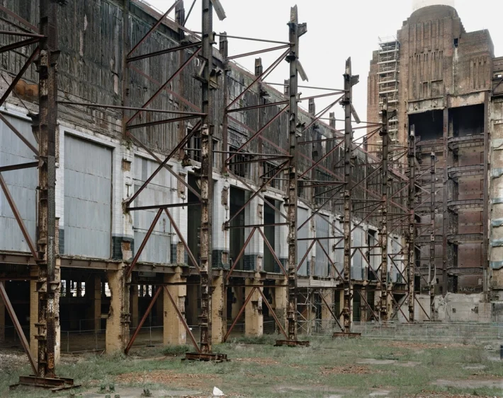 Battersea: Boiler House (west side) 2006