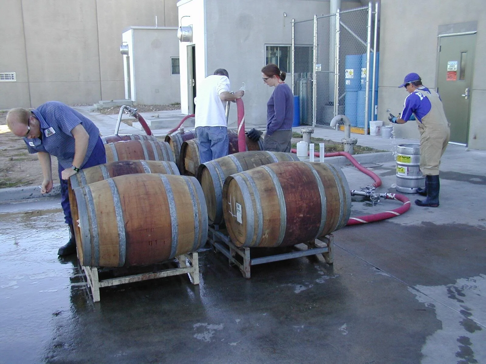 Two traveling barrels reunite at Purpose Brewing after 18 years