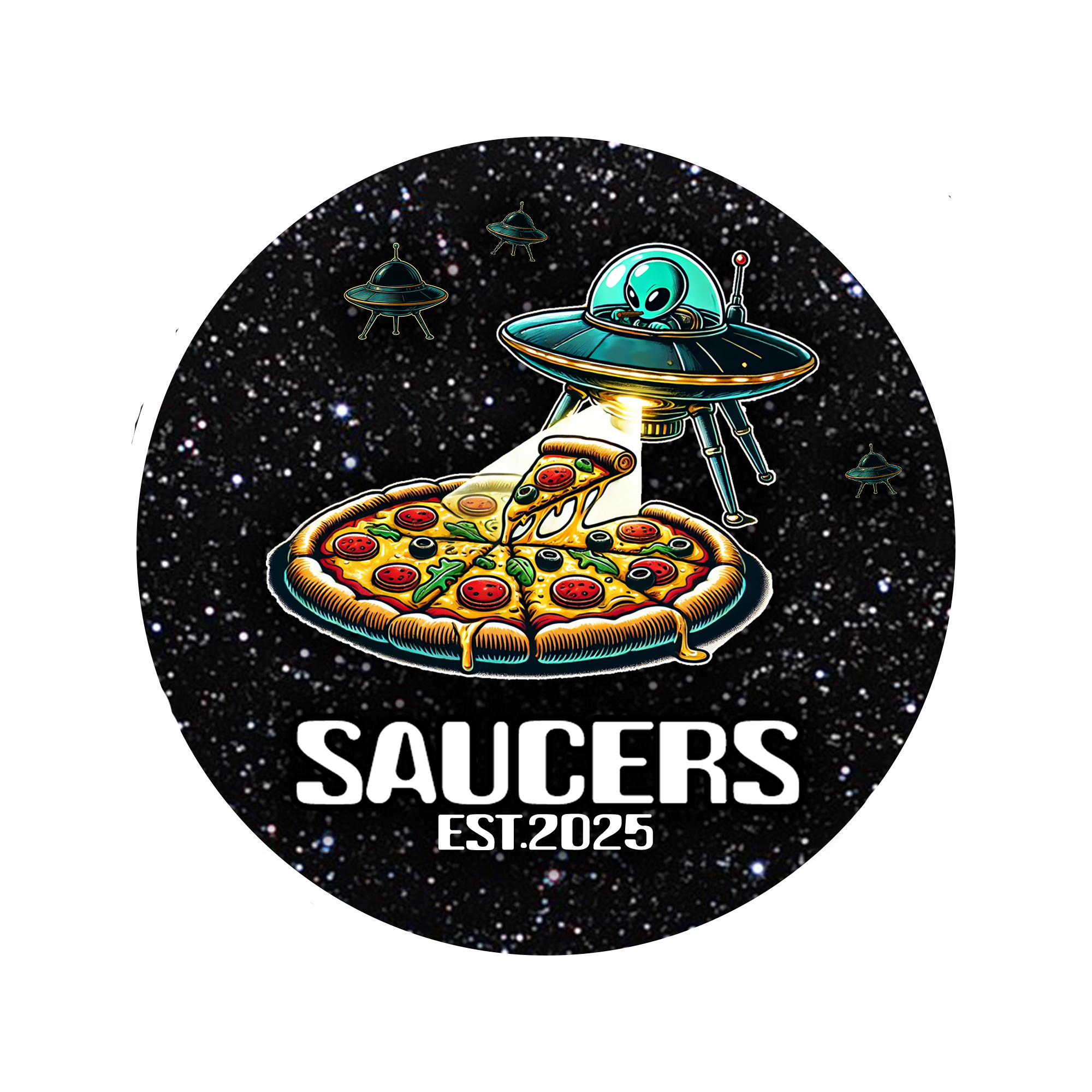 Saucers Pizza!