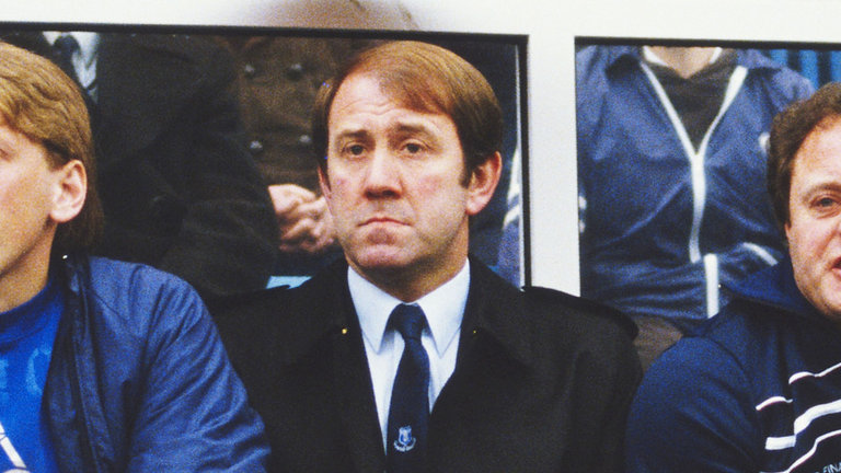  Howard Kendall, Everton manager, in 1983 