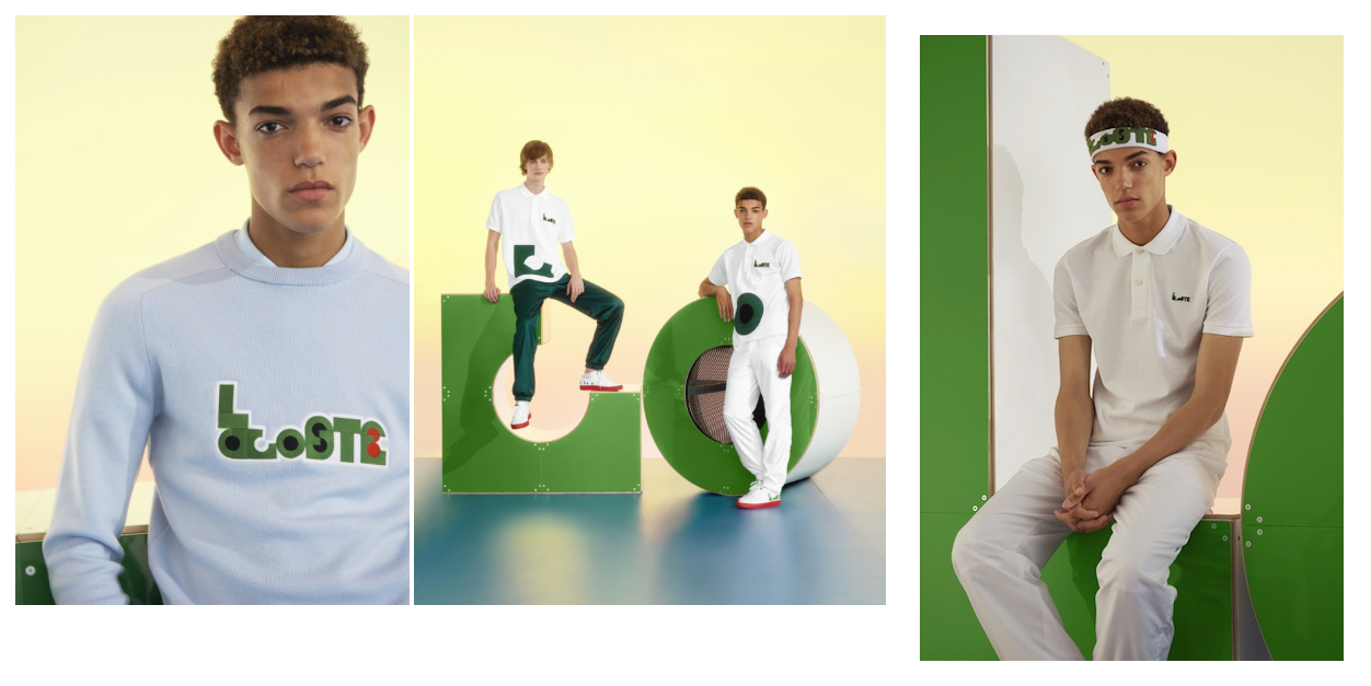 TIMOTHEE for Lacoste Social media campaign SS18