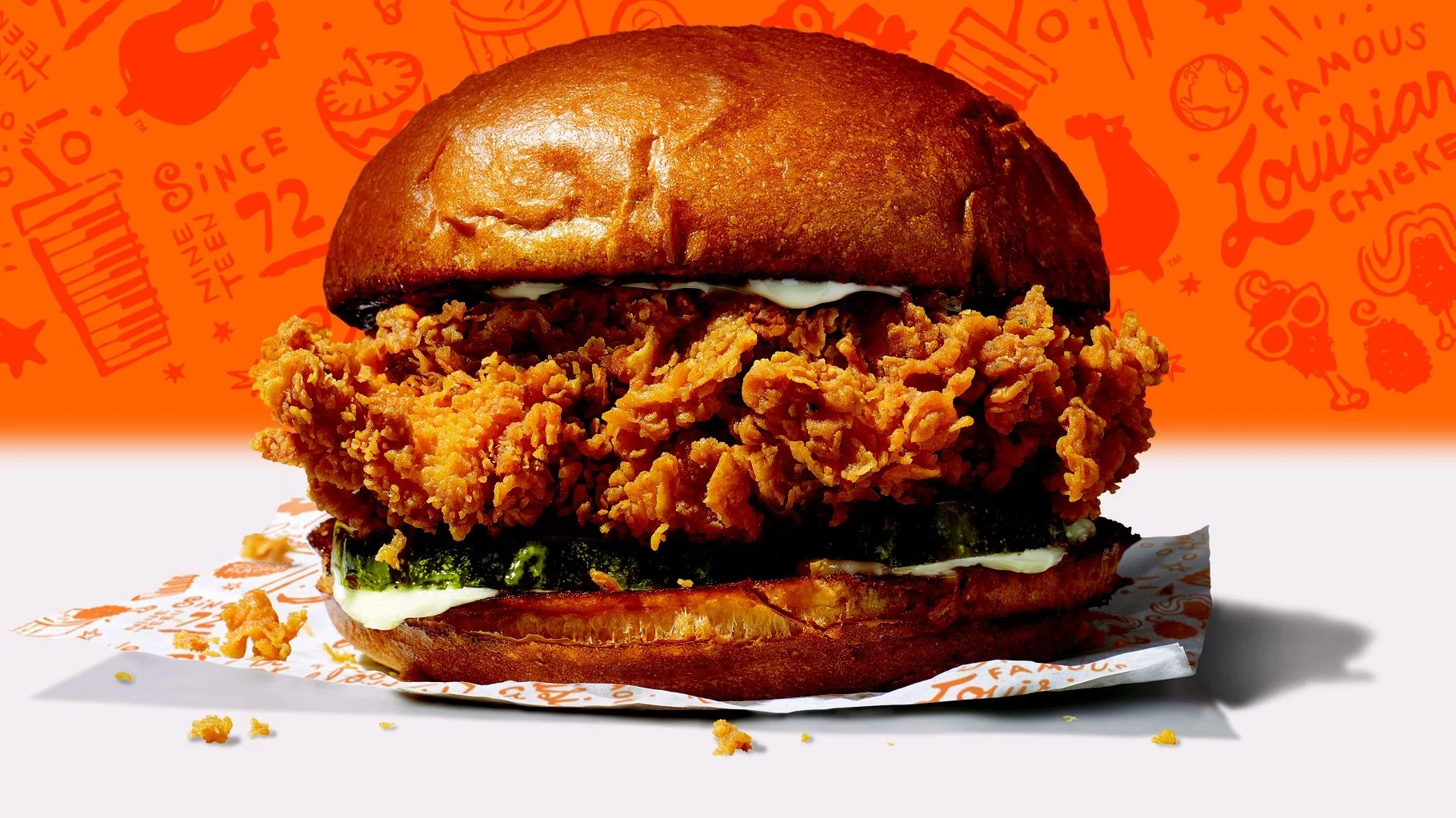 Trending chicken sandwich and voter registration
