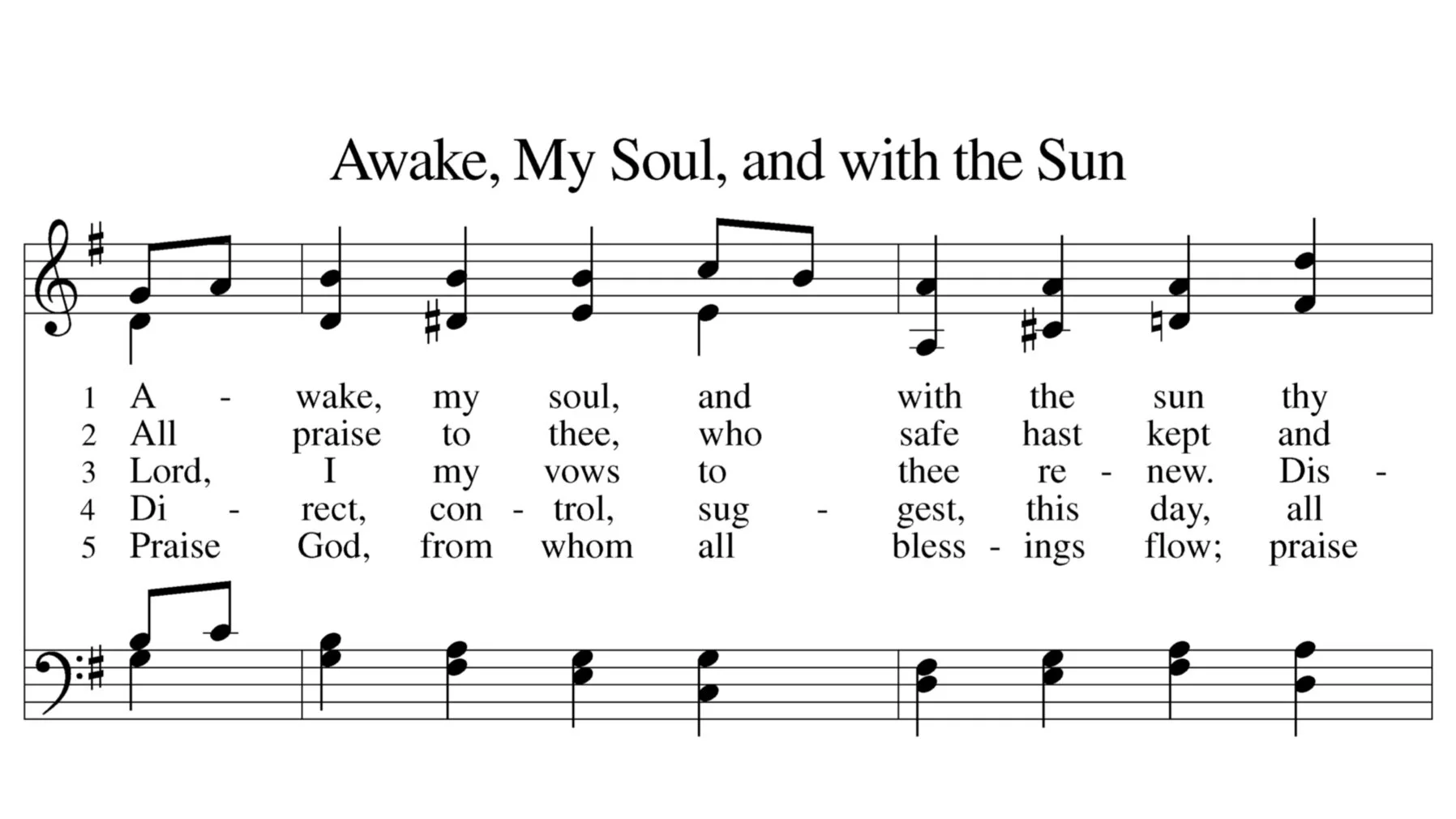 A selection of hymns for morning, evening, night