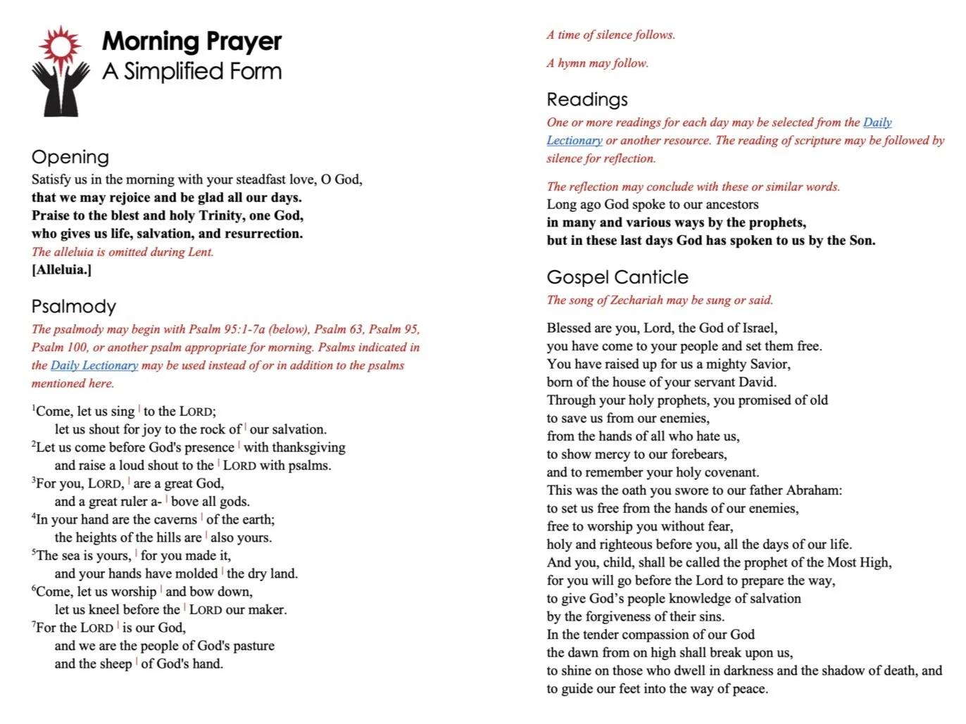 Prayers for Daily Life