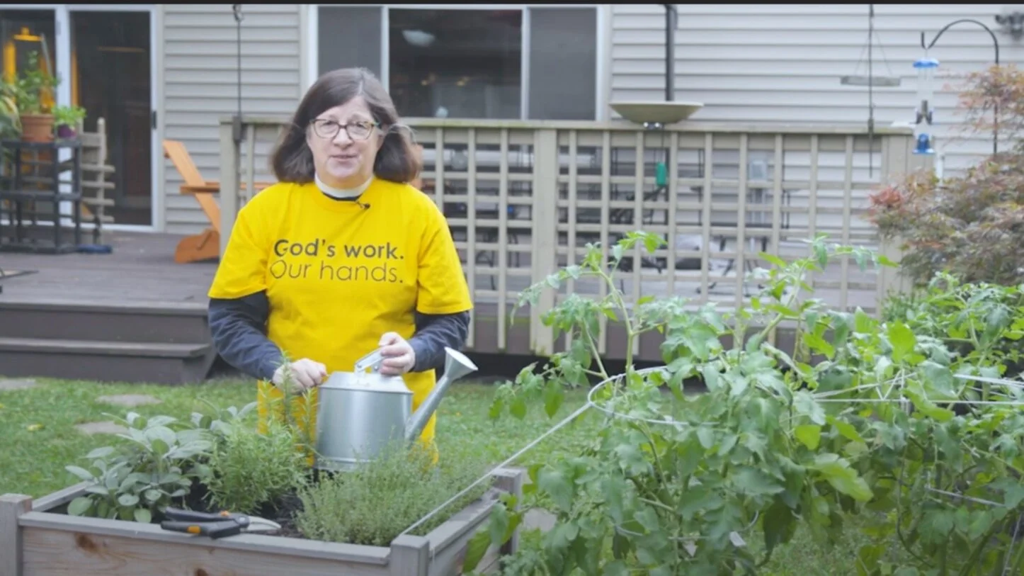 Bishop Eaton invites us to a new kind of "God's work. Our hands." Sunday