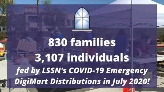 LSSN pandemic food distributions tops 7,300 families and 26,000 people 