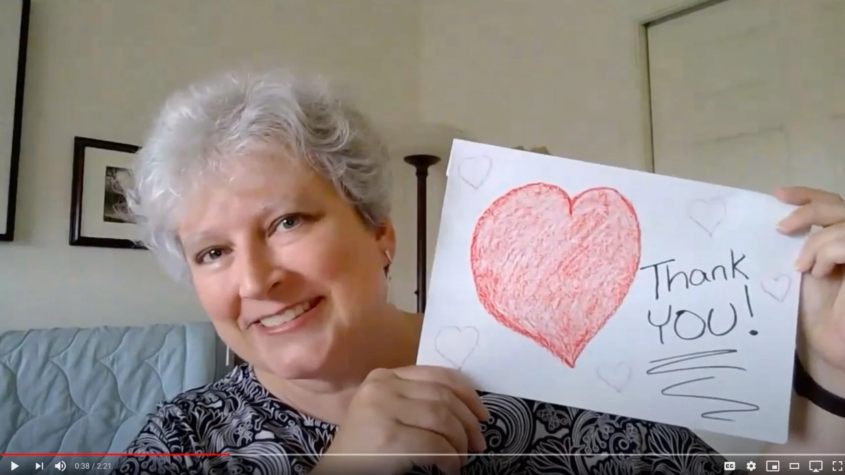 Thank you for your mission support