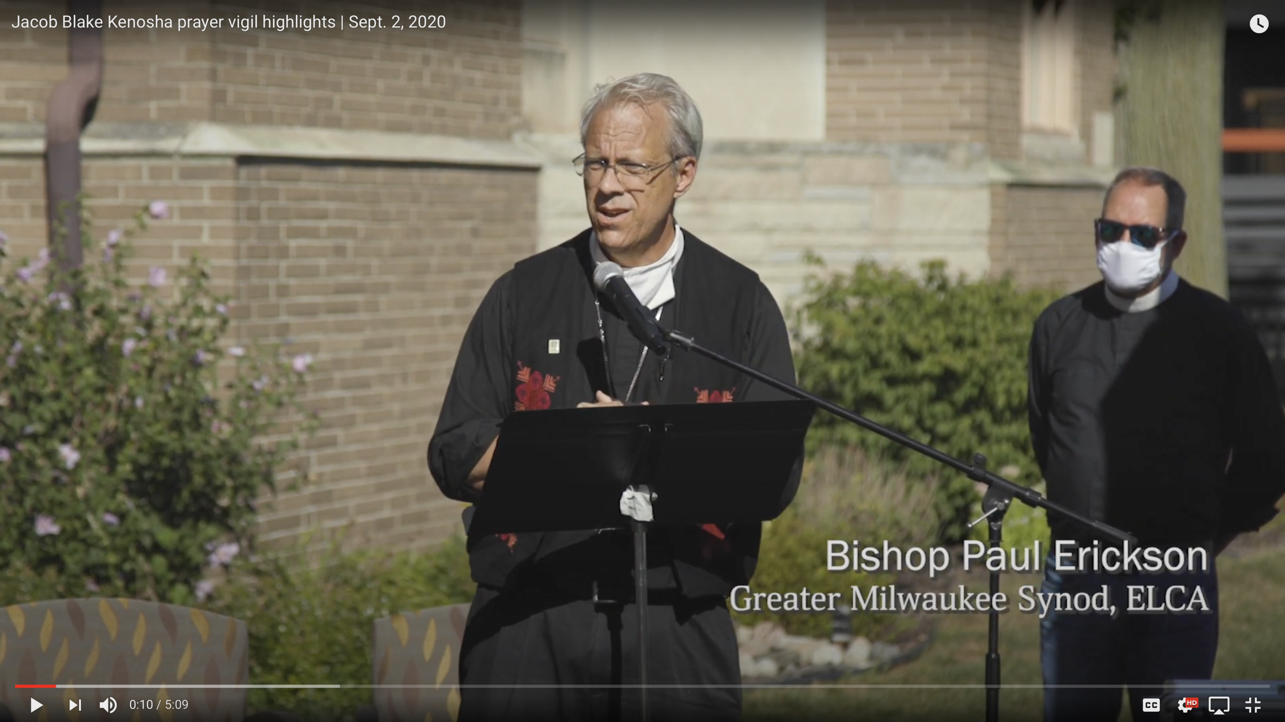 Jacob Blake Kenosha prayer vigil highlights