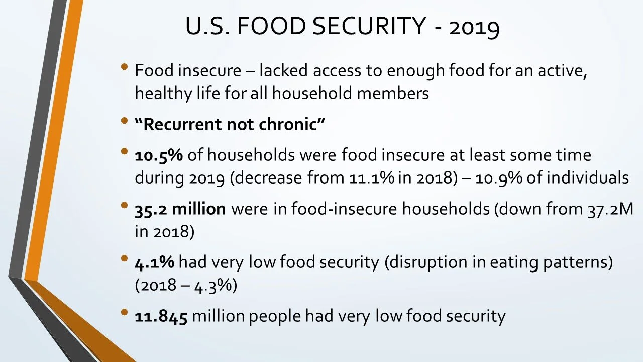 New Data Available: Hunger and Poverty by the Numbers for 2020