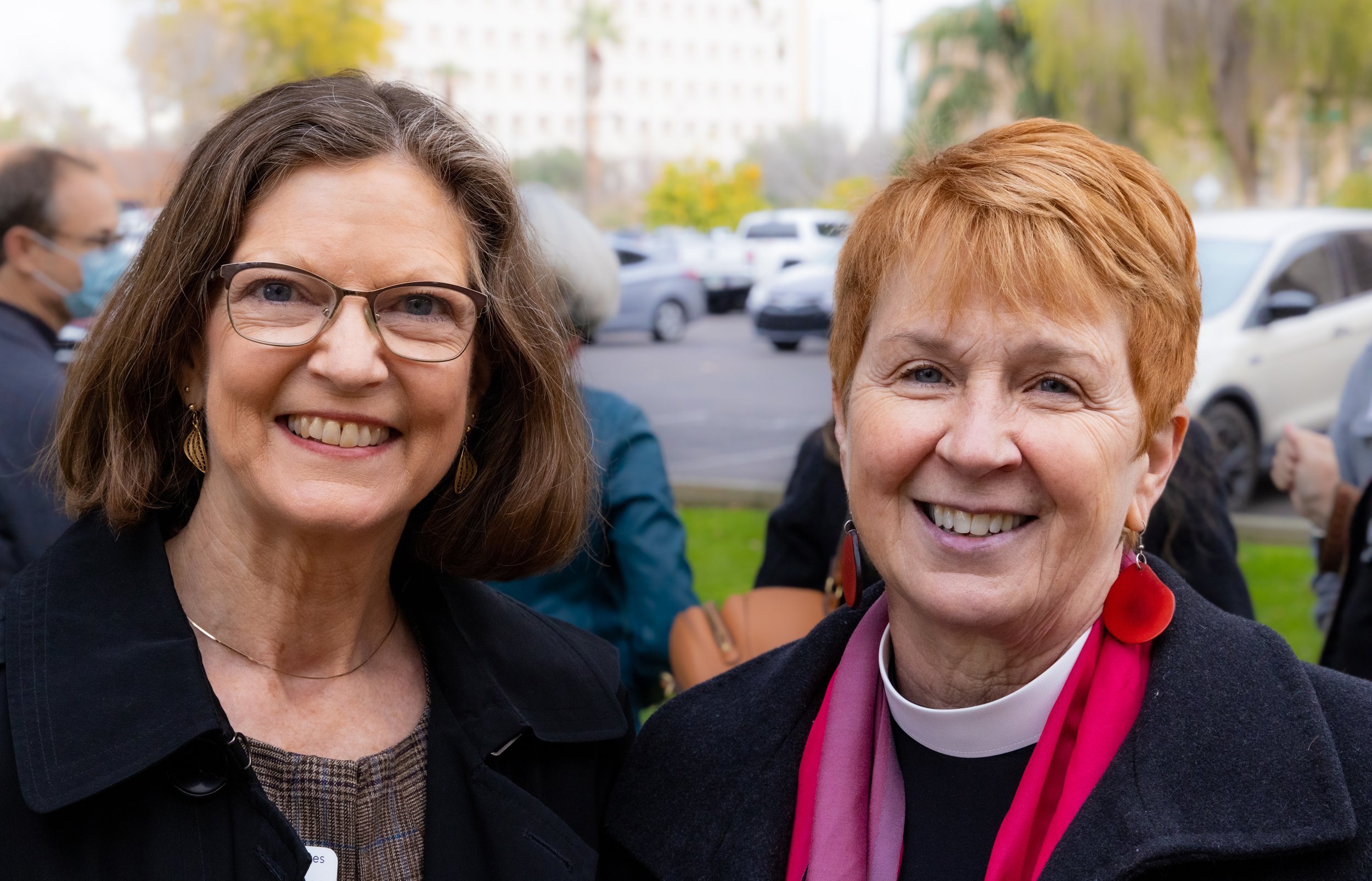  LSS-SW’s Connie Phillips and Bishop Deborah Hutterer 