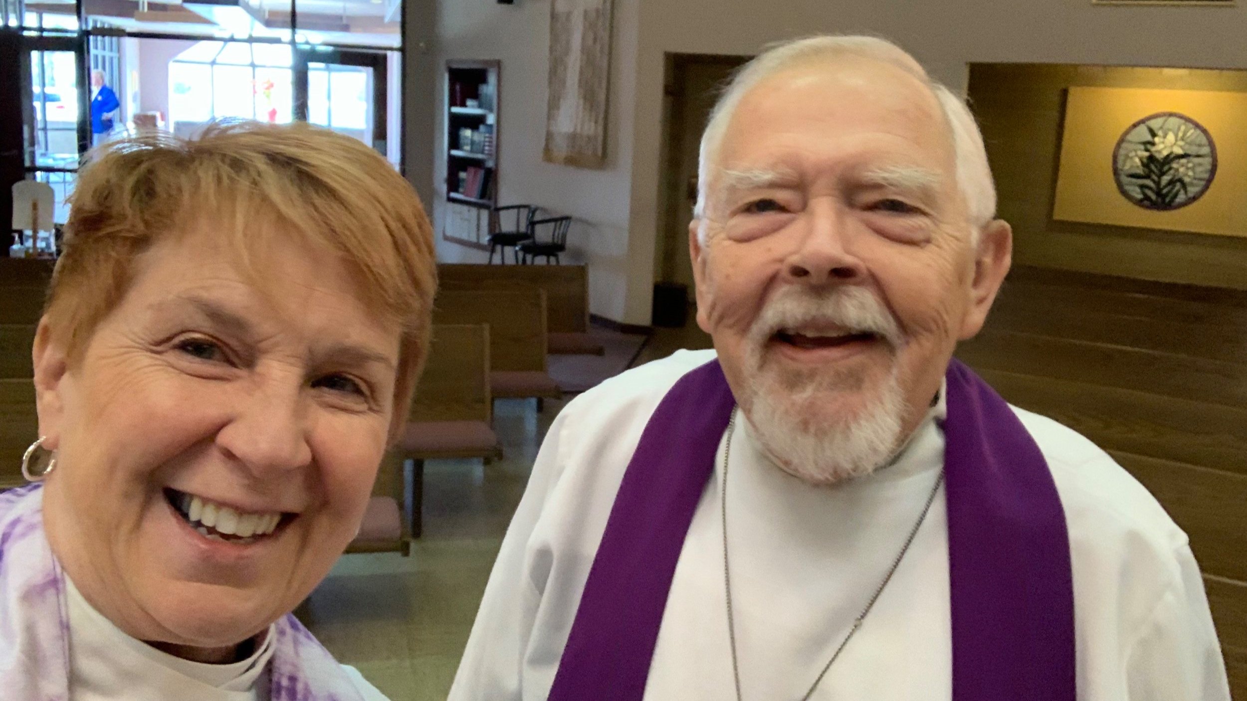 Bishop Hutterer and Rev. Keith Lingwall 