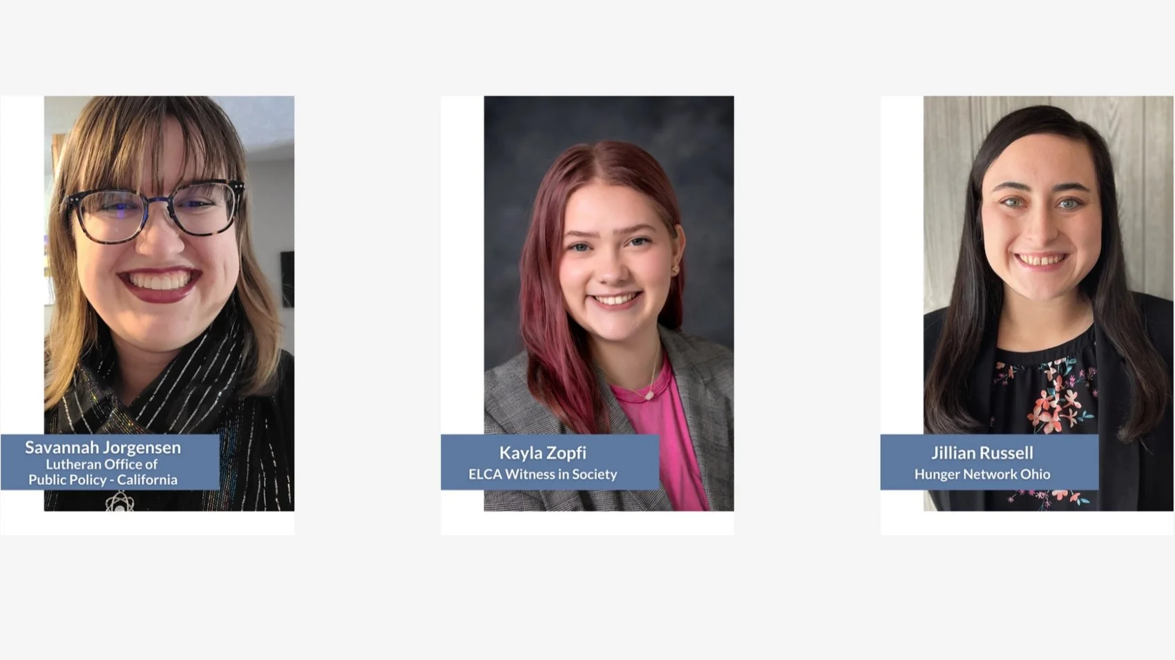 Hunger Advocacy Fellows loaded with skills and opportunities