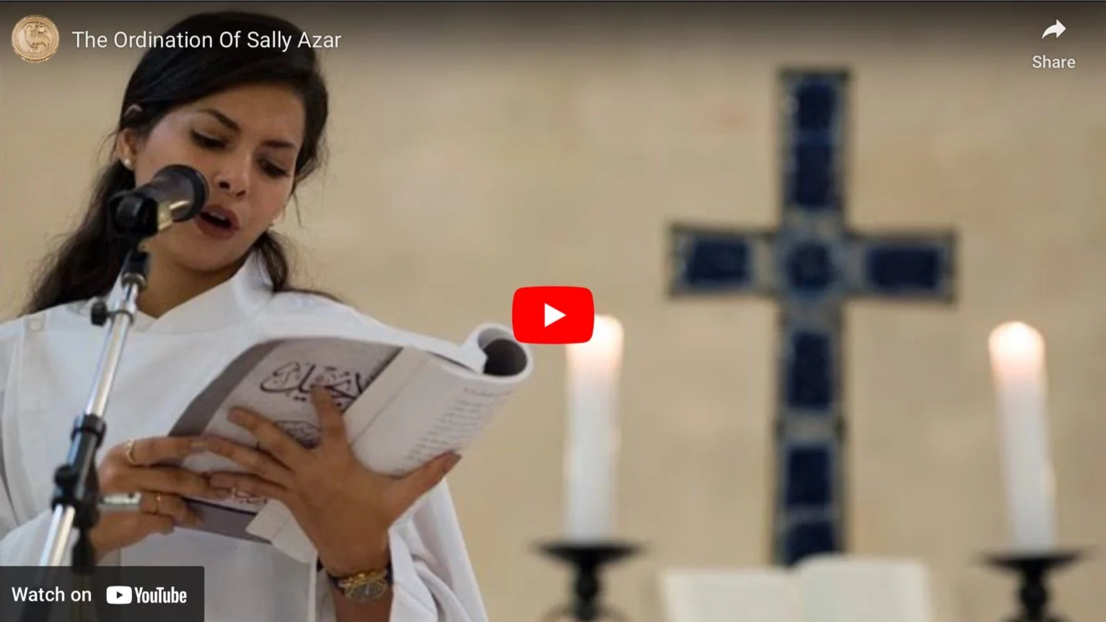 Watch the Ordination of Sally Azar