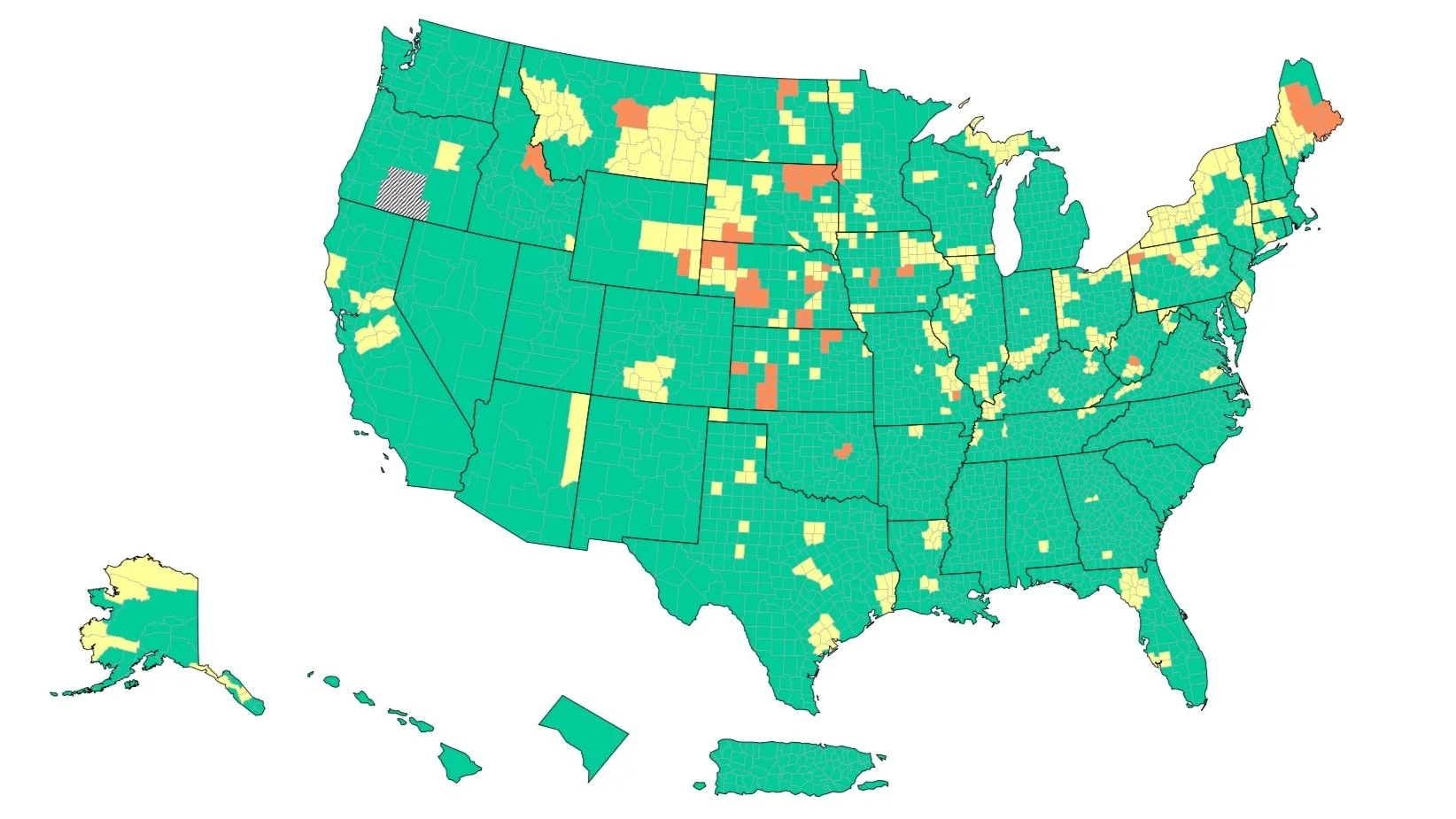 COVID-19 community levels: 3/16/2023