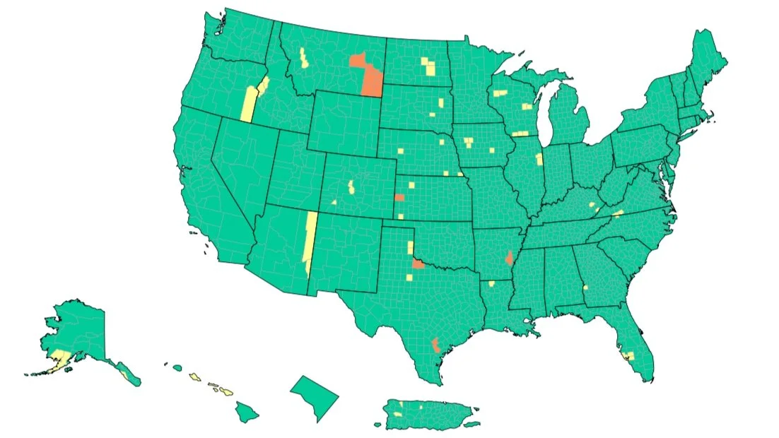 COVID-19 community levels: 4/27/2023