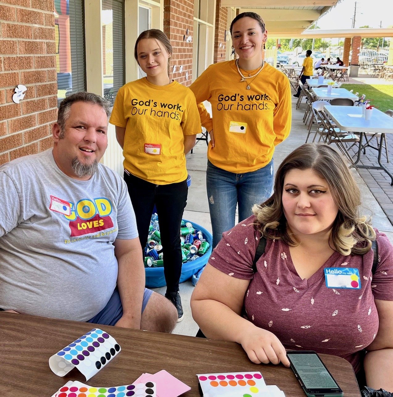 Casey Goslin and members of the West Valley Young Adult Community help people identify their generation