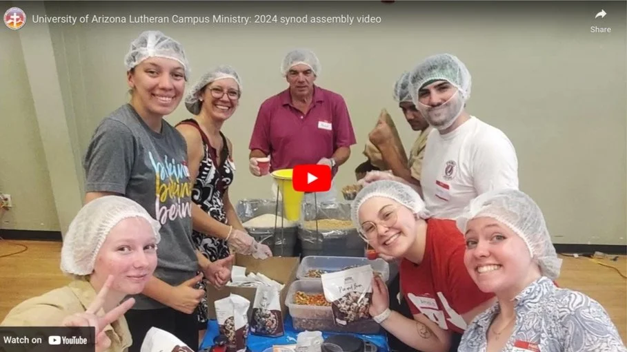 University of Arizona Lutheran Campus Ministry Annual Report: 2024