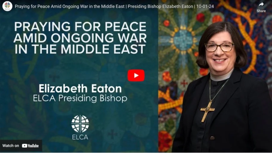 Bishop Eaton: Praying for Peace Amid Ongoing War in the Middle East