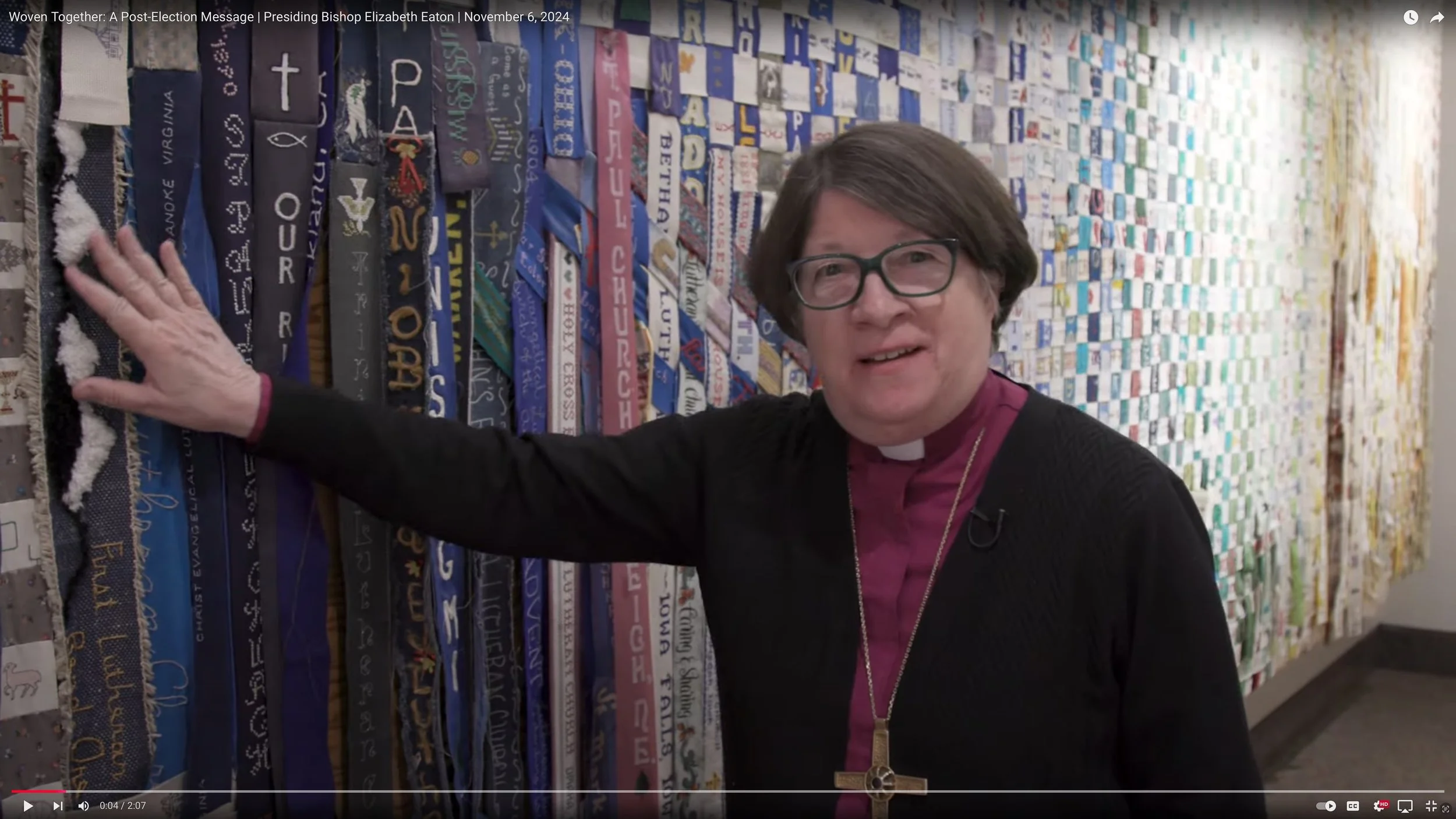 Woven Together: A Post-Election Message from Bishop Eaton