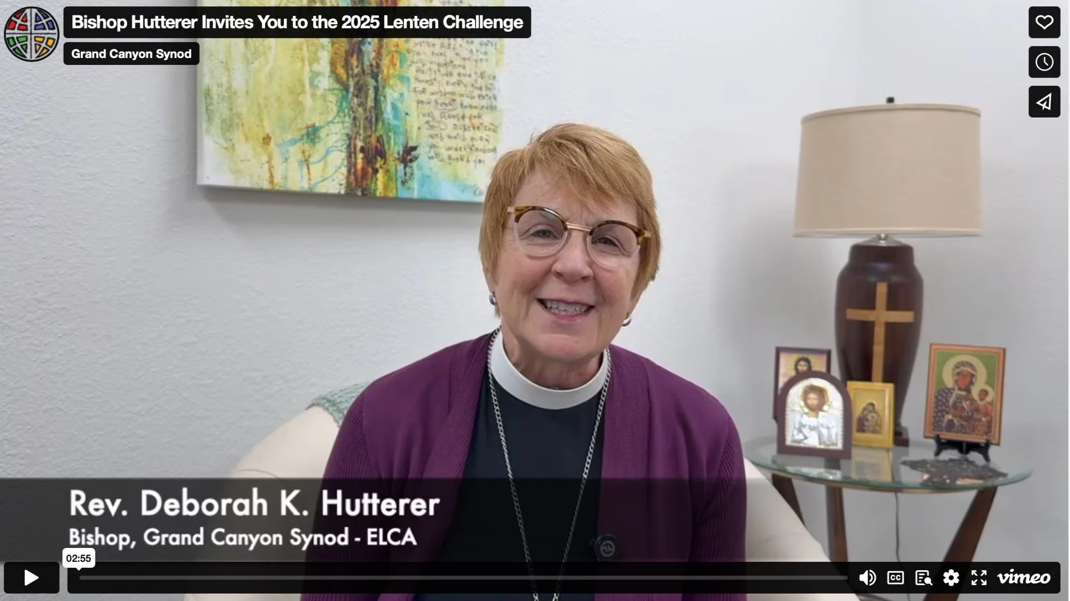 Watch &amp; Share: Bishop Hutterer Invites You to the 2025 Lenten Challenge