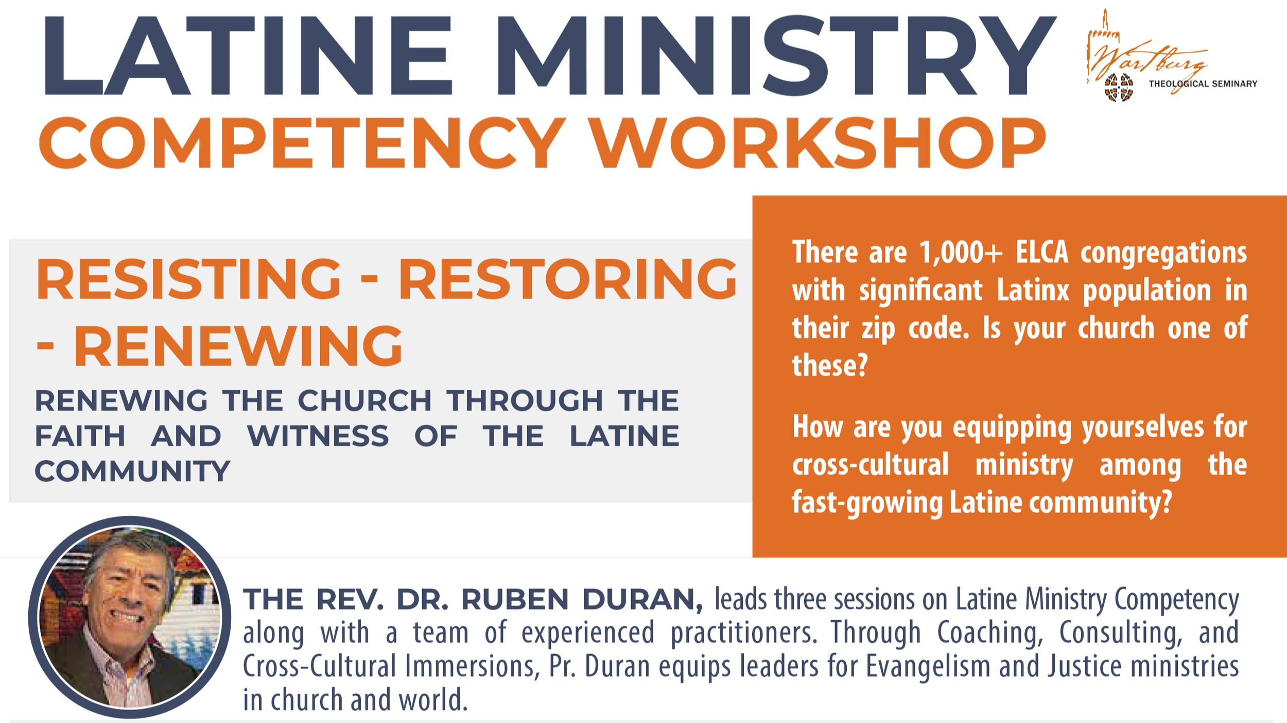 Latine Ministry Competency Workshop | Taller de Competencia en el Ministerio Latine