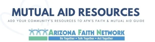 Share Your Congregation’s Mutual Aid Resources with Arizona Faith Network