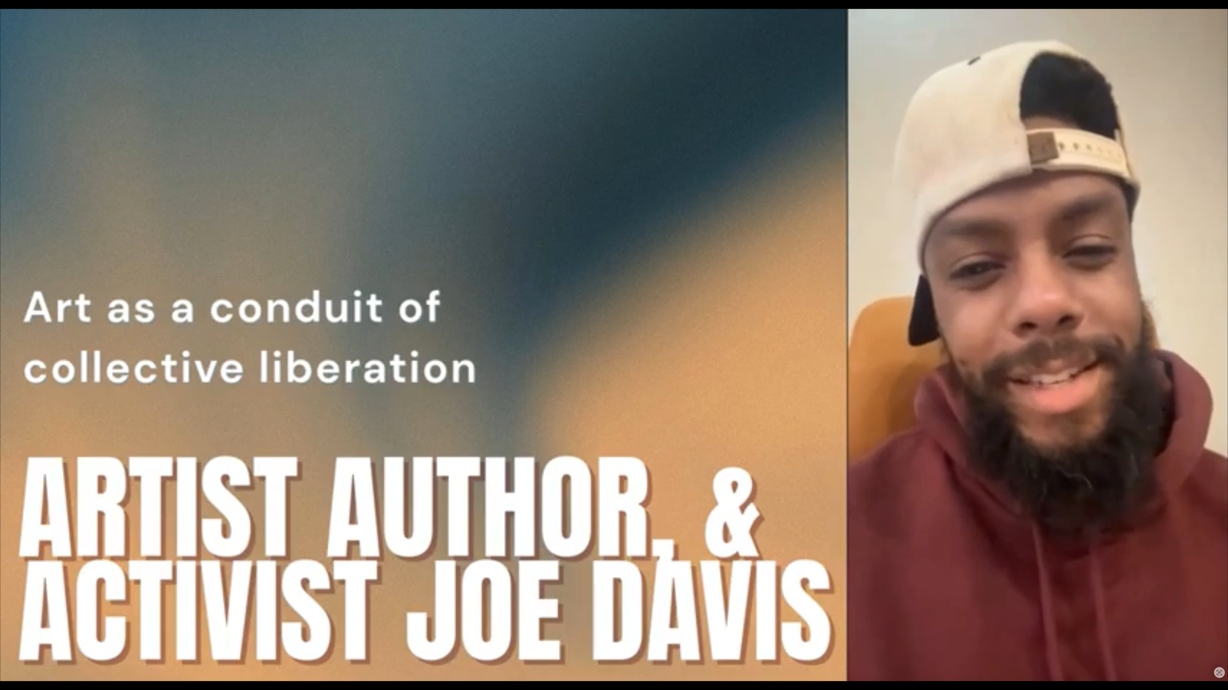 Art as a conduit of collective liberation | Interview with Joe Davis - Part 1 | Living Lutheran