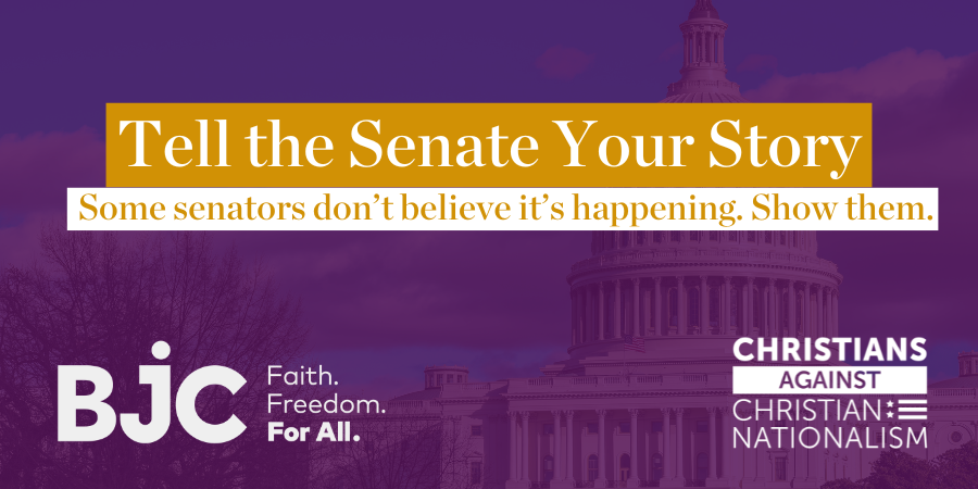 Tell the Senate Your Story: Faith Communities &amp; ICE Enforcement