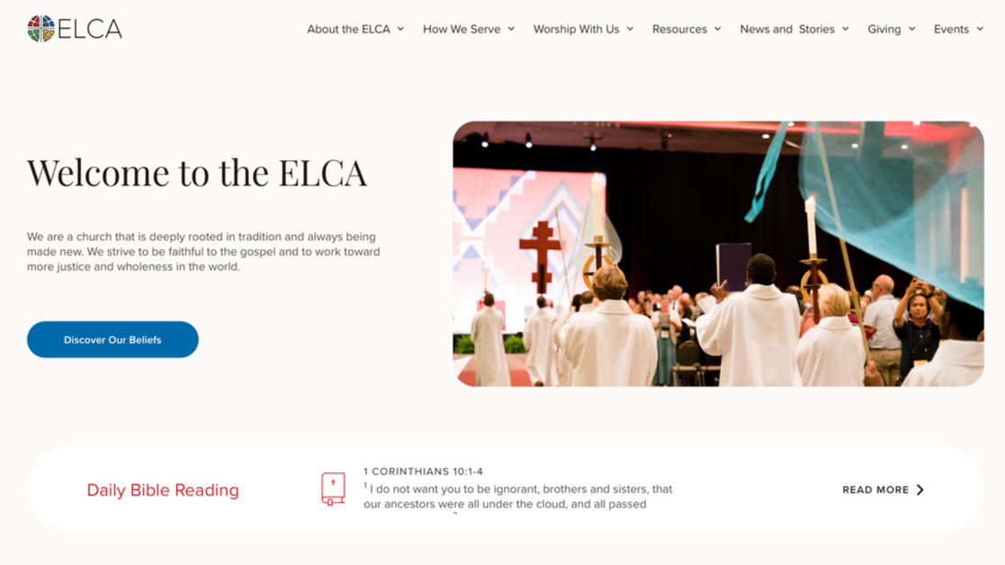 Discover the New ELCA.org: Improved Search, Resources, and a Fresh Digital Experience