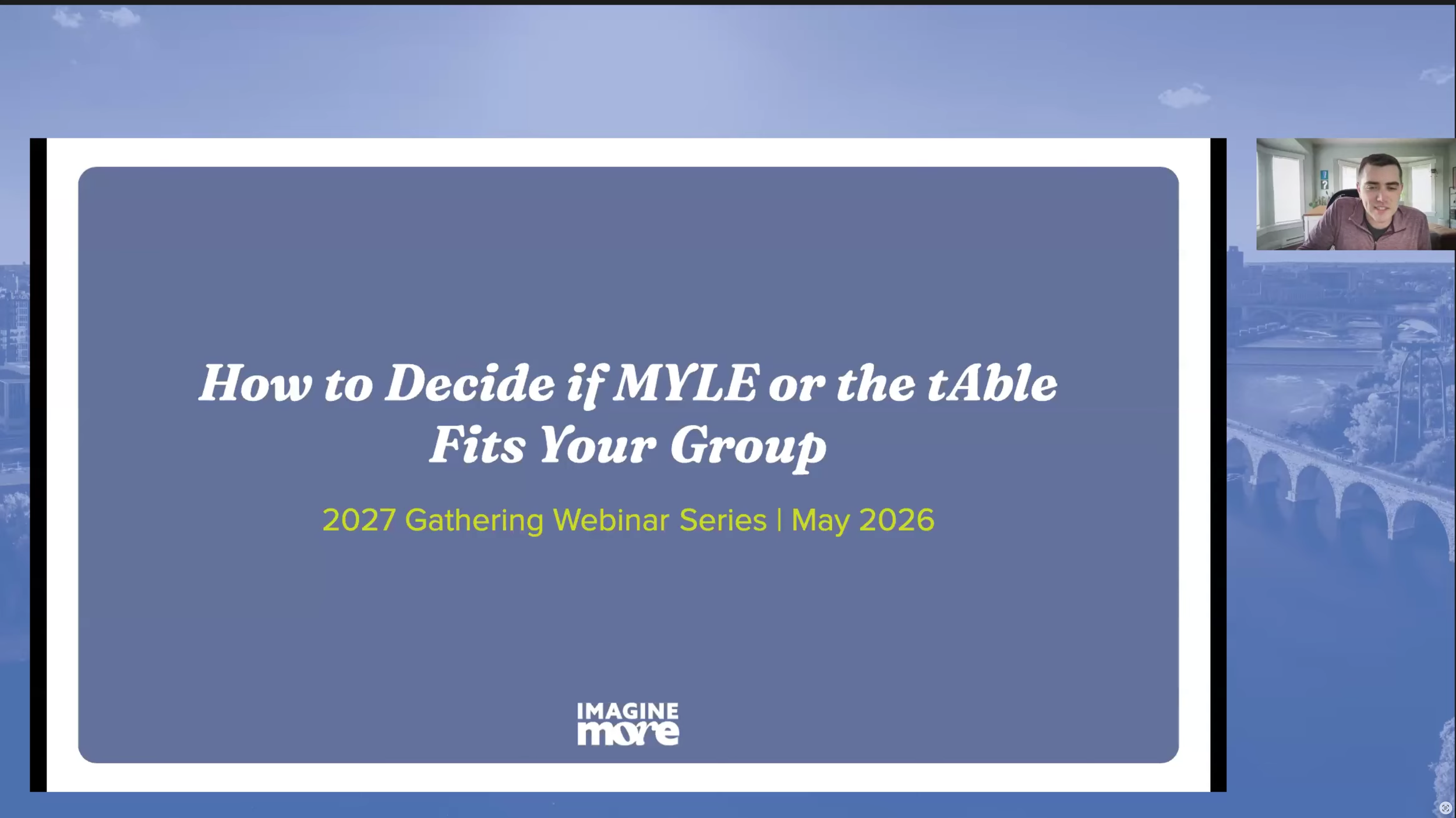 Is MYLE or the tAble Right for Your Group? Watch the 2027 Gathering Webinar