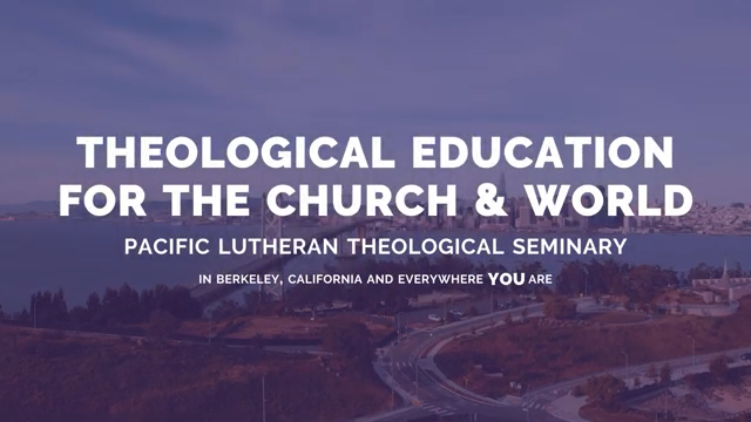 Pacific Lutheran Theological Seminary 2026 Annual Report