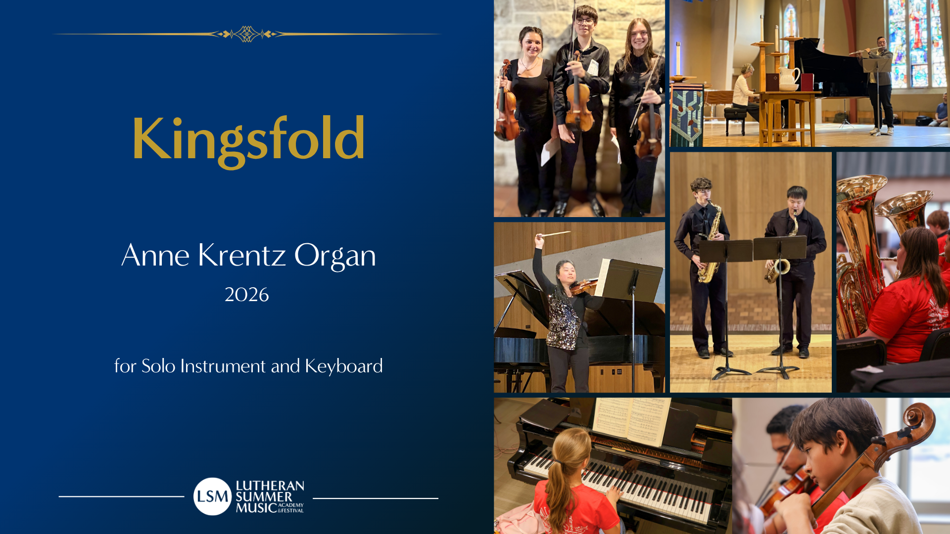 New Free Sheet Music from Lutheran Summer Music