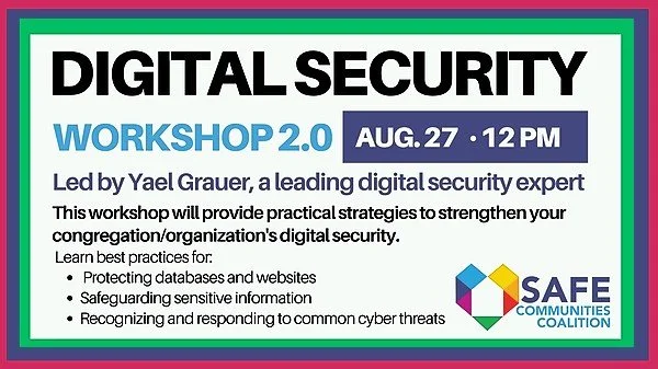 From Digital Security to Peaceful Elections: This Week from AFN
