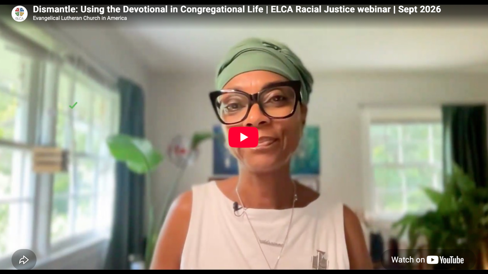 New ELCA Racial Justice Webinar Offers Tools for Congregations