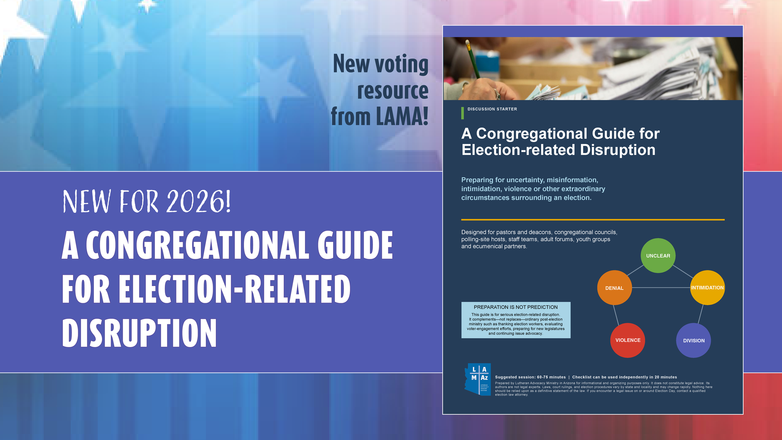 New Guide Helps Congregations Plan for Election-Related Disruption