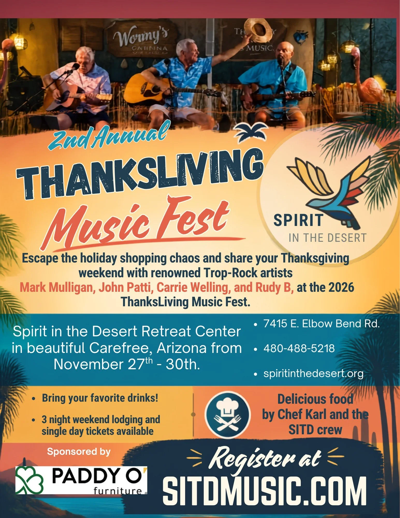 Thanksgiving Weekend Music Fest Supports Spirit in the Desert