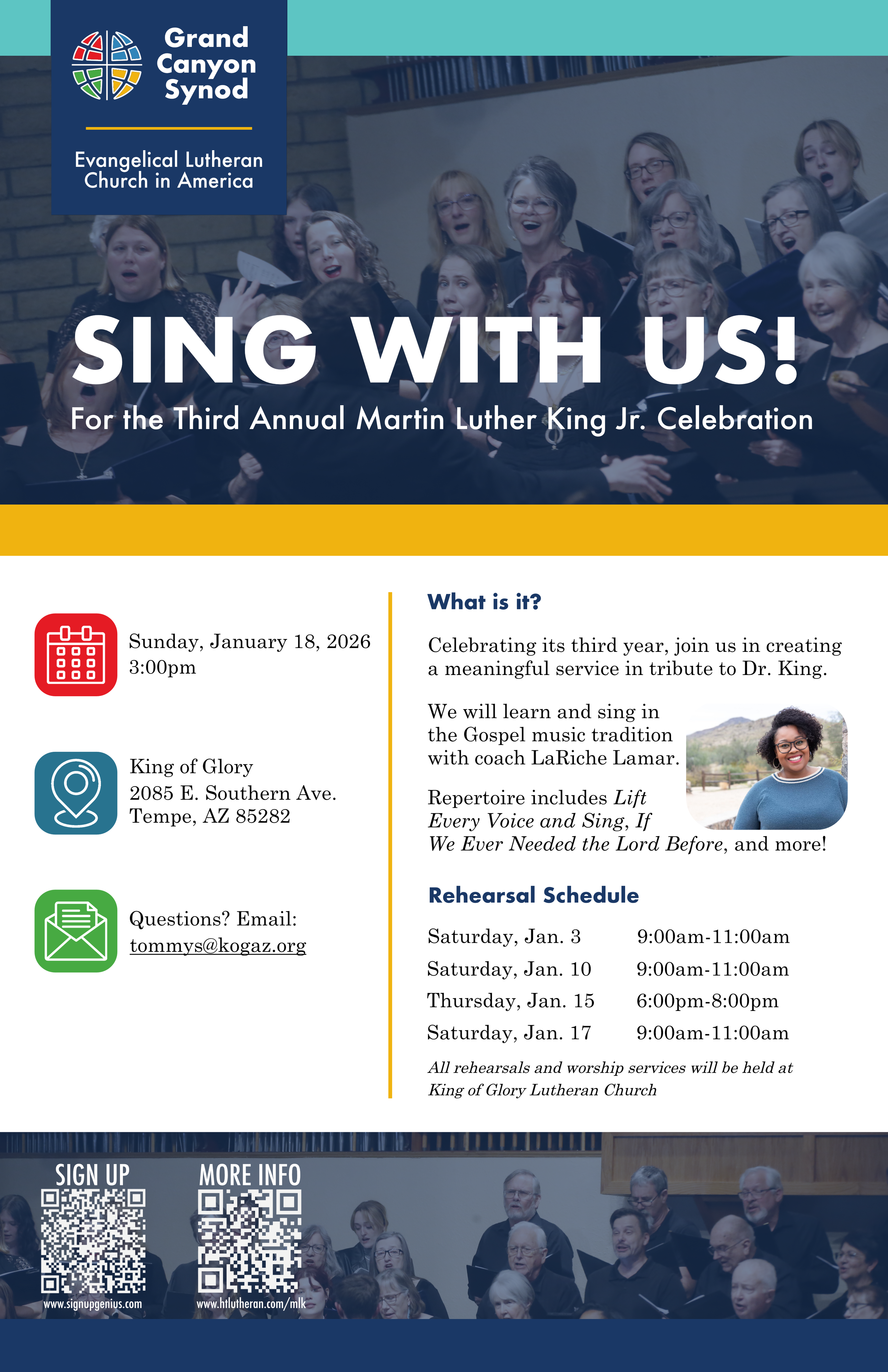 Lend Your Voice to Our MLK Celebration: Rehearsals Begin Jan. 3
