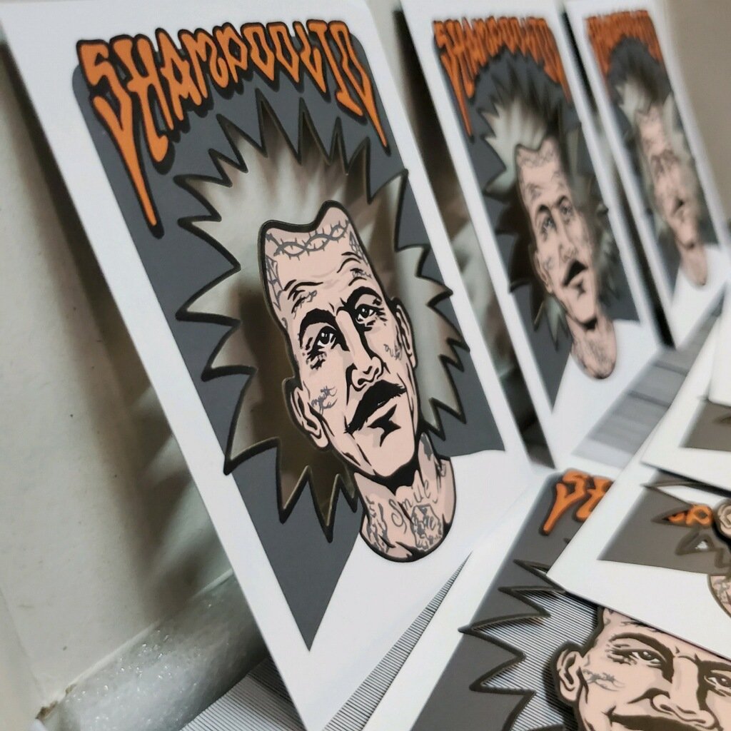 A Shampoolio Experience - business cards