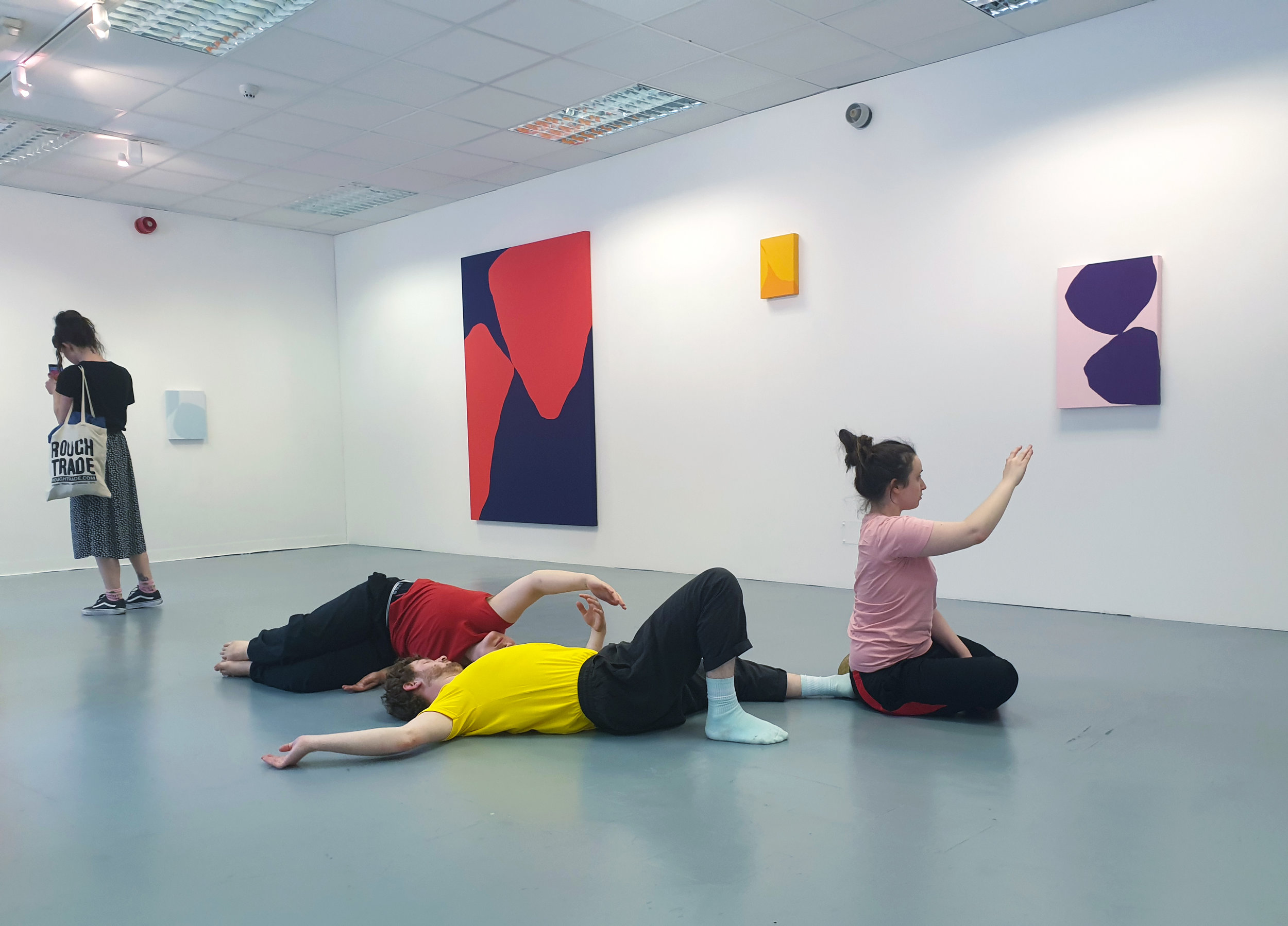  Untitled Performance for ‘Somewhere In Between’  Vane, Newcastle, 17.07.19  Performers: Ciara Lenihan, Rhys Patterson, Sarah Grundy Li, John Perangie, Lady Kitt 