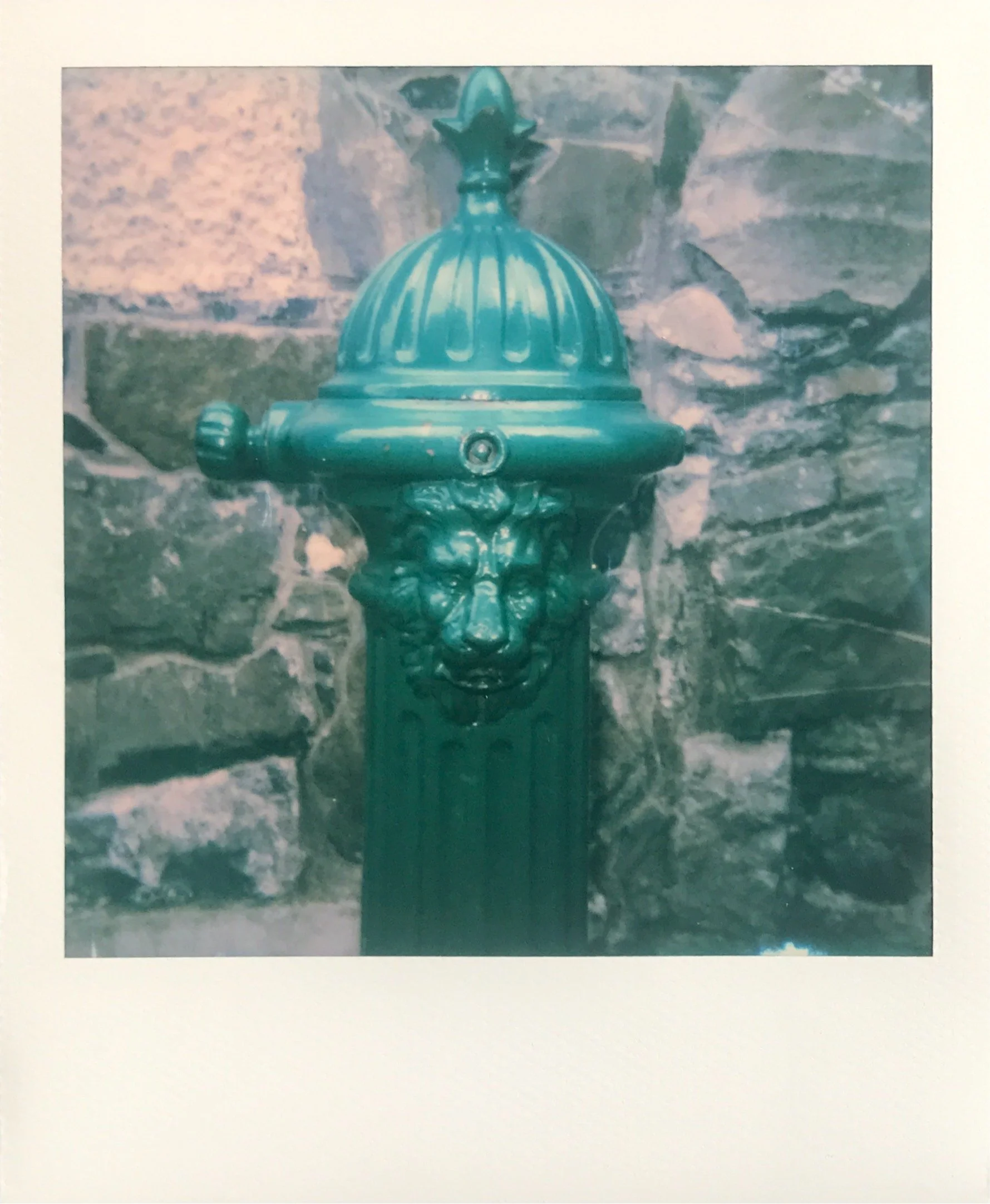 Lion Head Fire Hydrant
