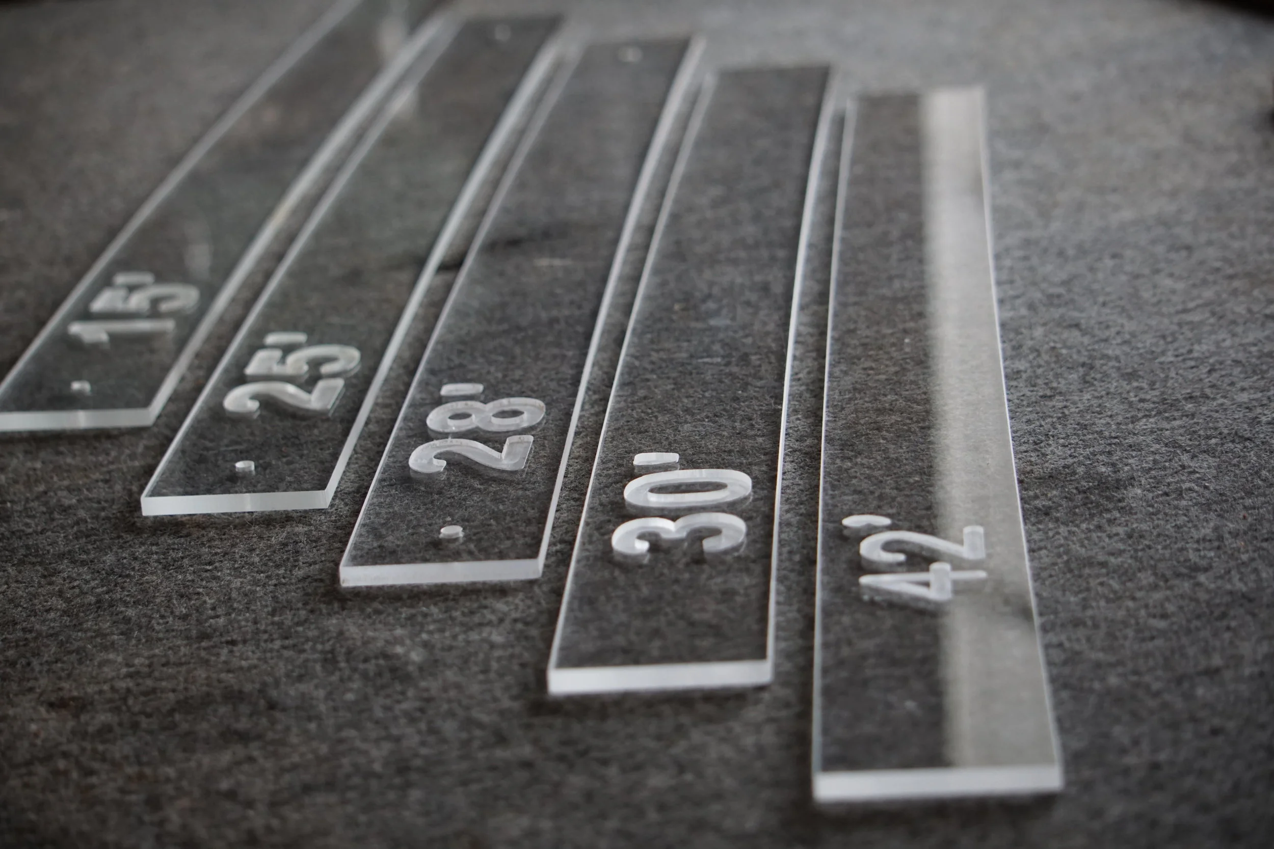 Contour Pattern Radius Gauges