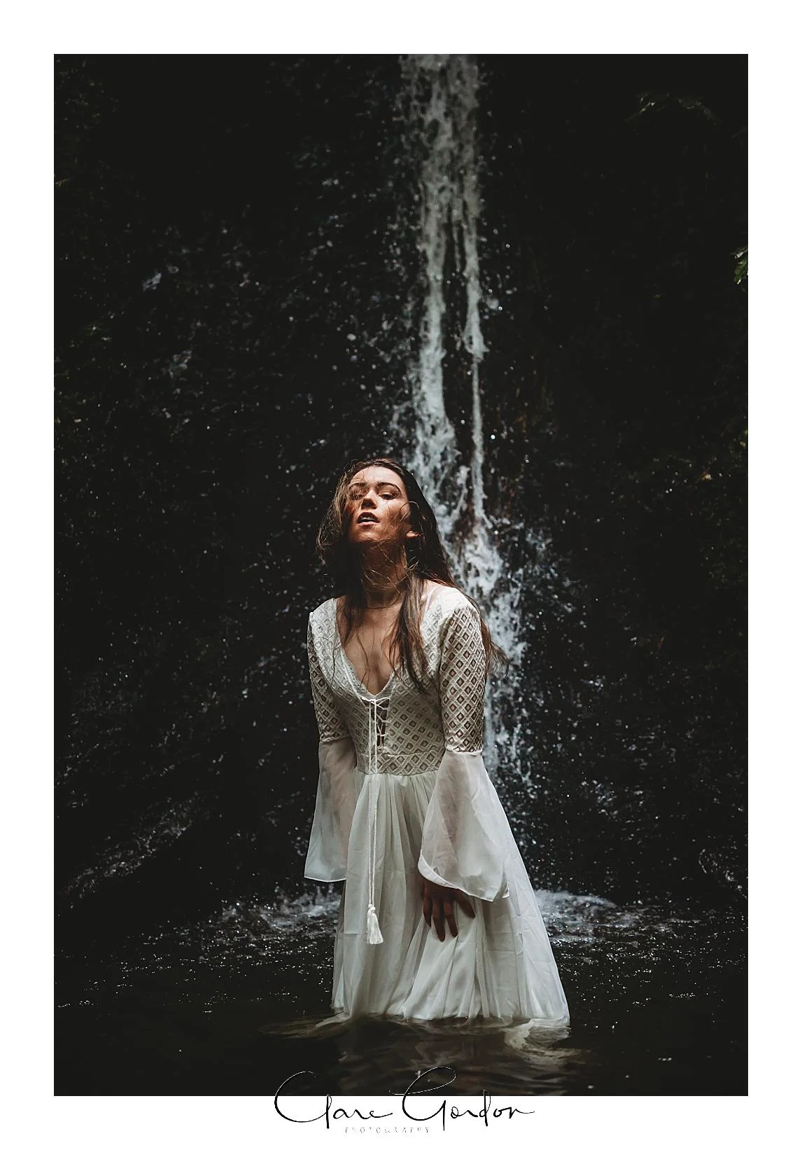 boho-bride-Shoot-Waikato-Wedding-photography-Girl-in Waterfall -New Zealand-wedding (11).jpg
