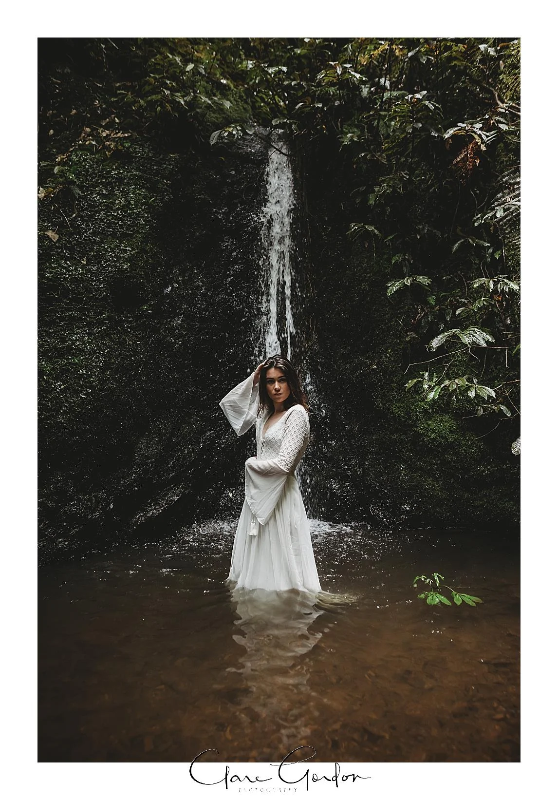 boho-bride-Shoot-Waikato-Wedding-photography-Girl-in Waterfall -New Zealand-wedding (12).jpg