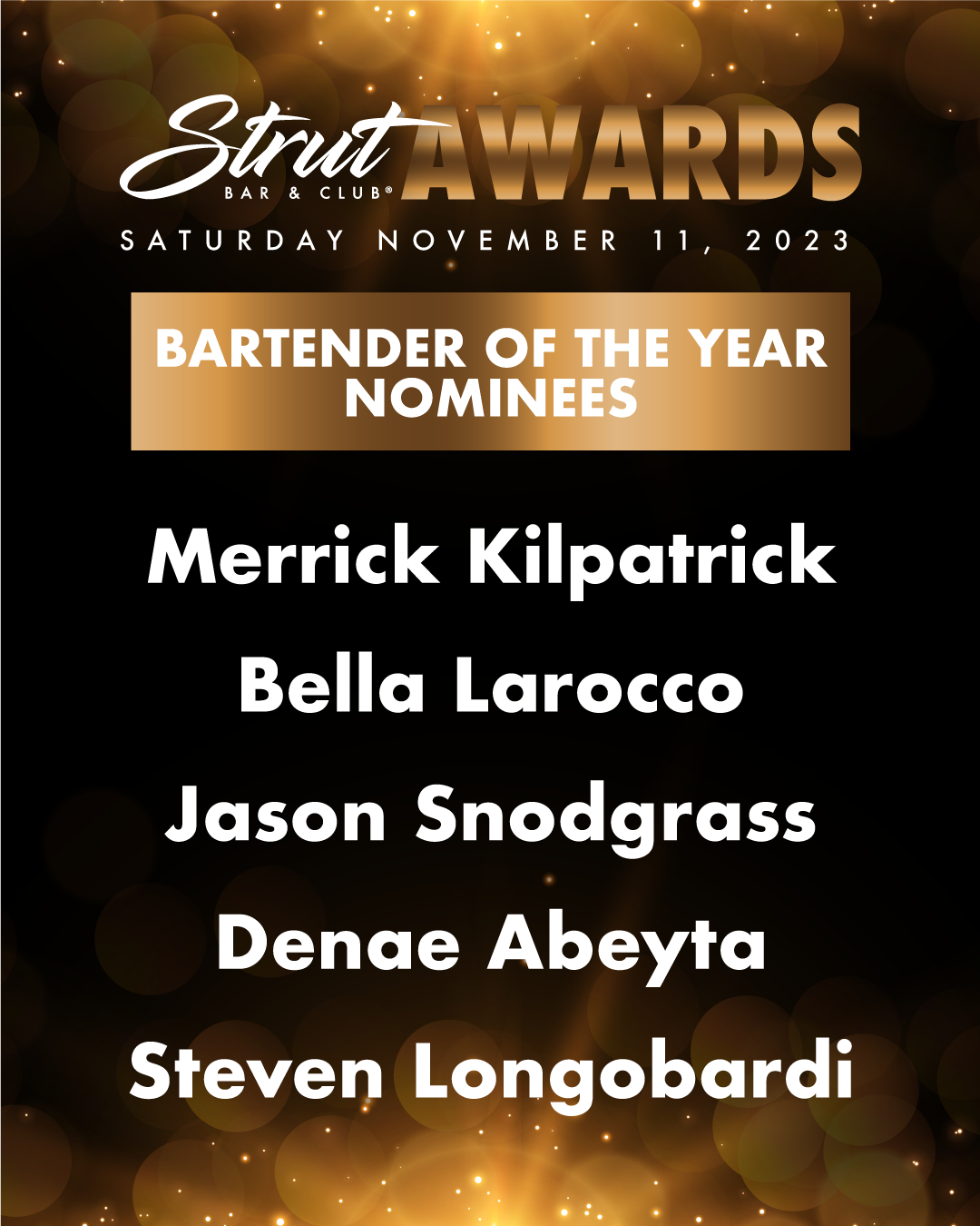 Strut Awards — Strut Bar & Club Orange County's Premier Gay Bar & Club