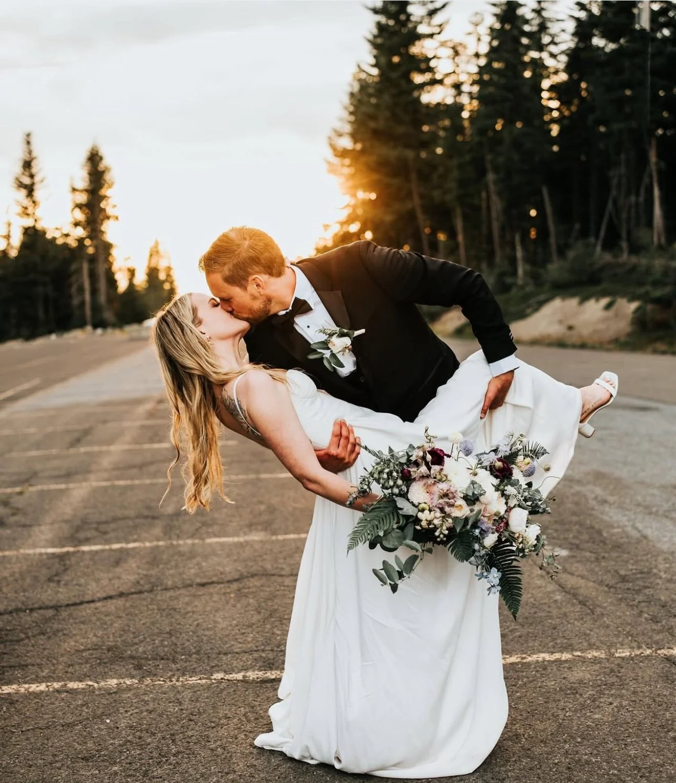 Skiibowl wedding