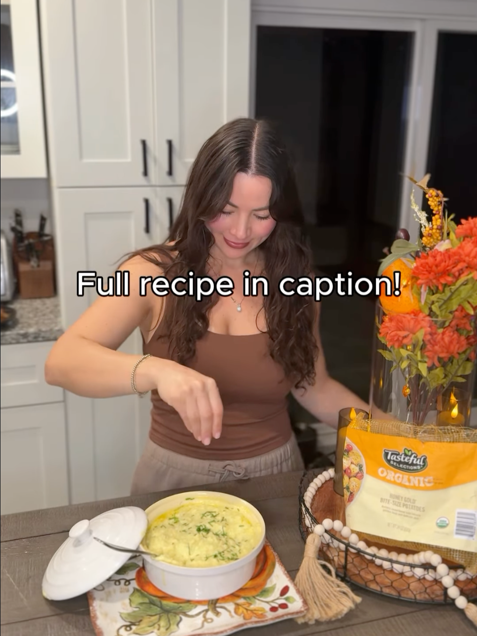 Thanksgiving Mashed Potatoes (Partnership with Tasteful Selections)