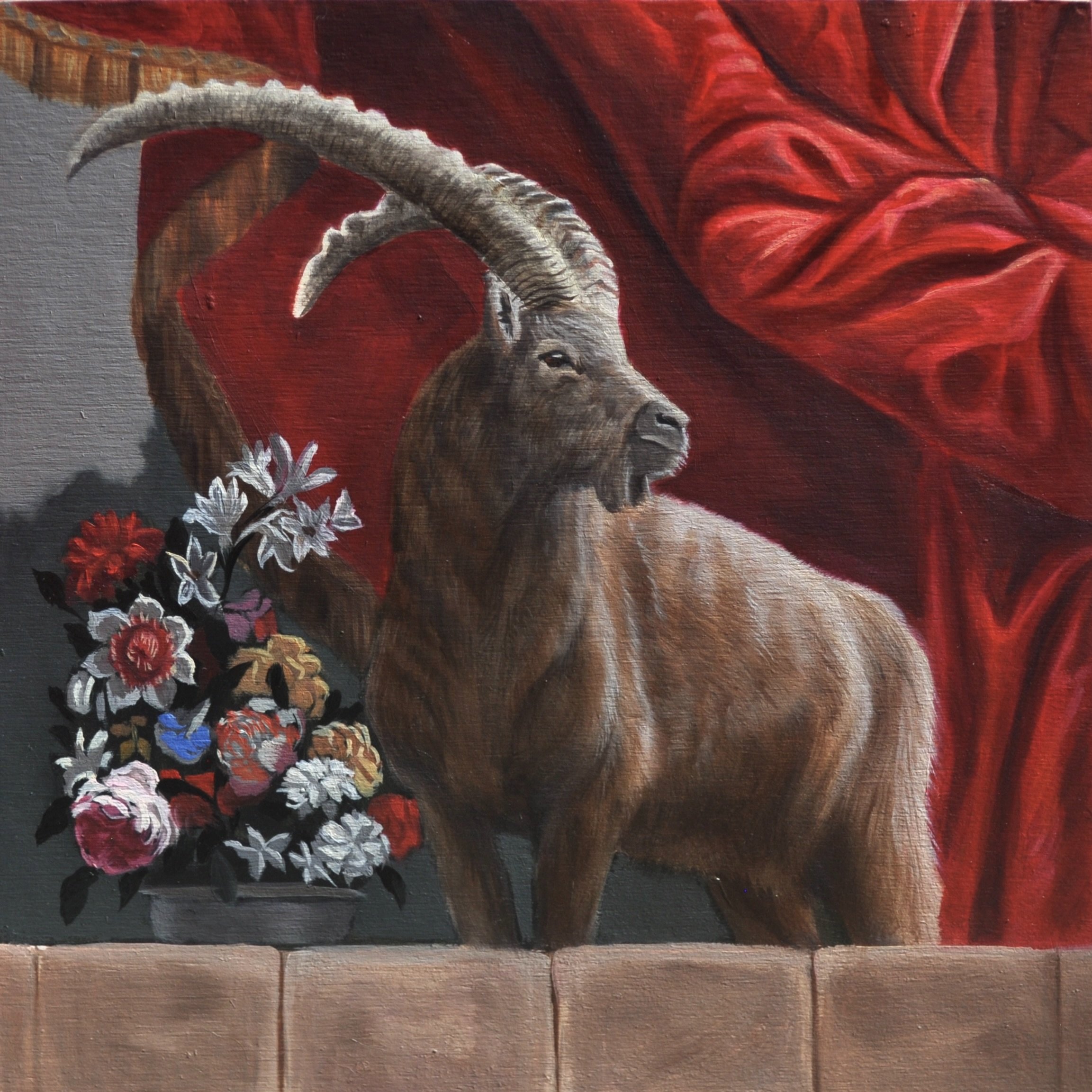 Ibex with Bouquet