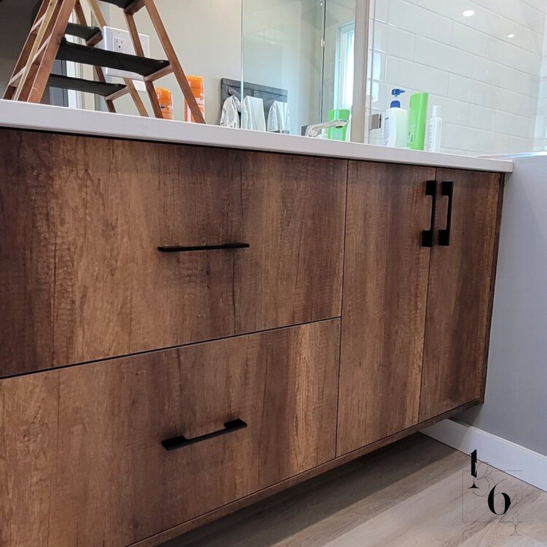 Would you believe us if we said these were bathroom cabinets? Stunning eh?

The cabinet colour of Lucca Gavi Oak and solid construction make this vanity durable and beautiful. 

#BathroomRenovation #cabinets #LangleyContractor #LangleyHomeRenovations