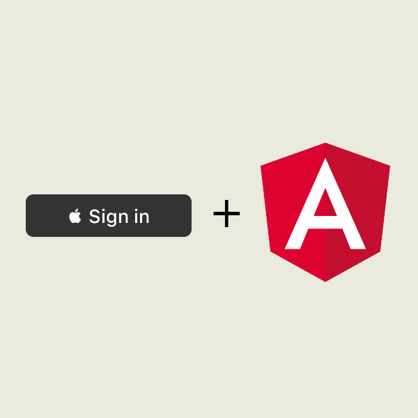 Adding Apple Sign-In to an Angular SPA